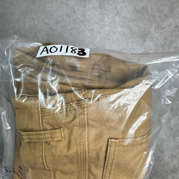 Dickies Pants Mens 36x34 (Fits 37x33) Khaki Tan Carpenter Canvas Work Utility - Picture 11 of 11